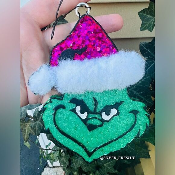 The Grinch Large Car Freshie Victorian Rose - Picture 1 of 2